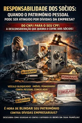Imagem da notícia Responsabilidade dos Sócios